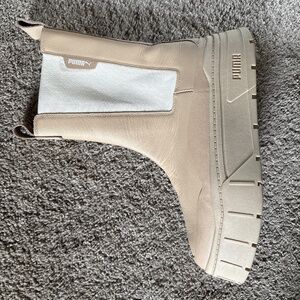 Puma Mayze Stack Chelsea Boot 'Light Sand'